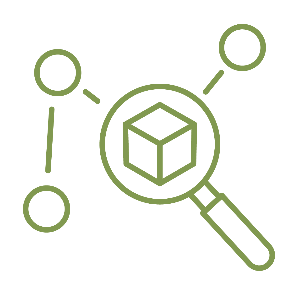 Supply Chain Network Analysis icon.